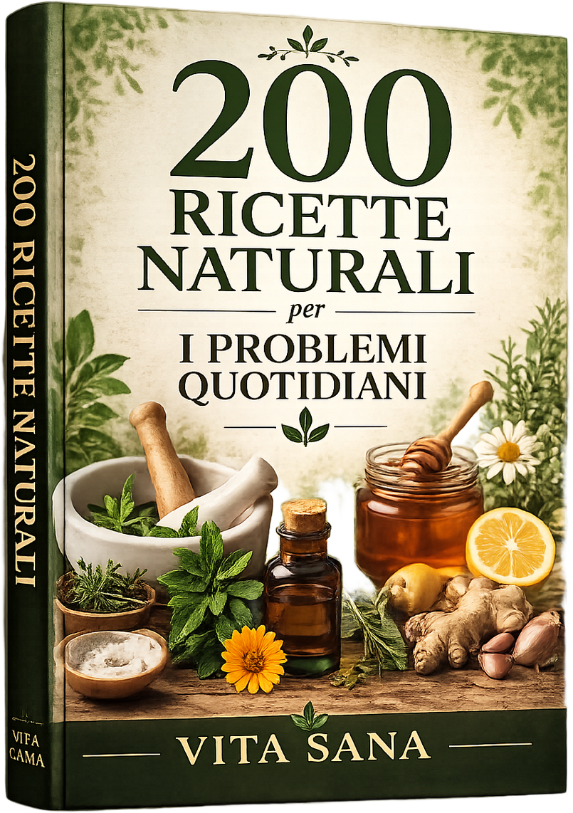 200 Ricette Naturali per Problemi Quotidiani — Vita Sana