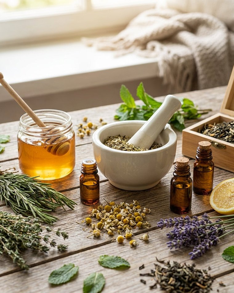 Rimedi naturali: erbe, miele e ingredienti della tradizione